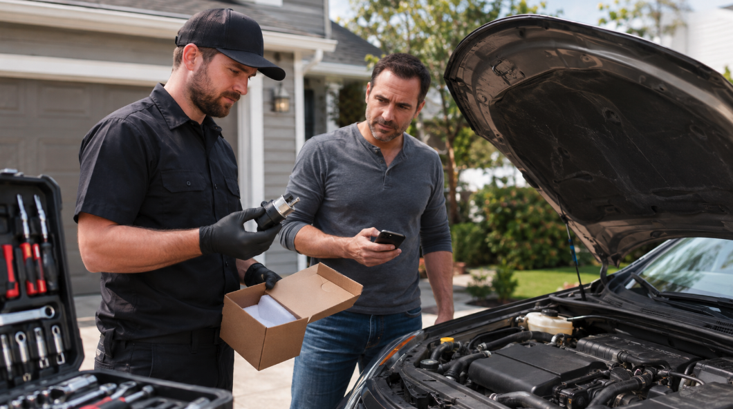 Customer-Supplied Part Installation